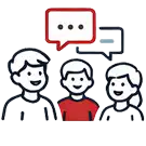 unterstütuzung bei sozialen interaktionen